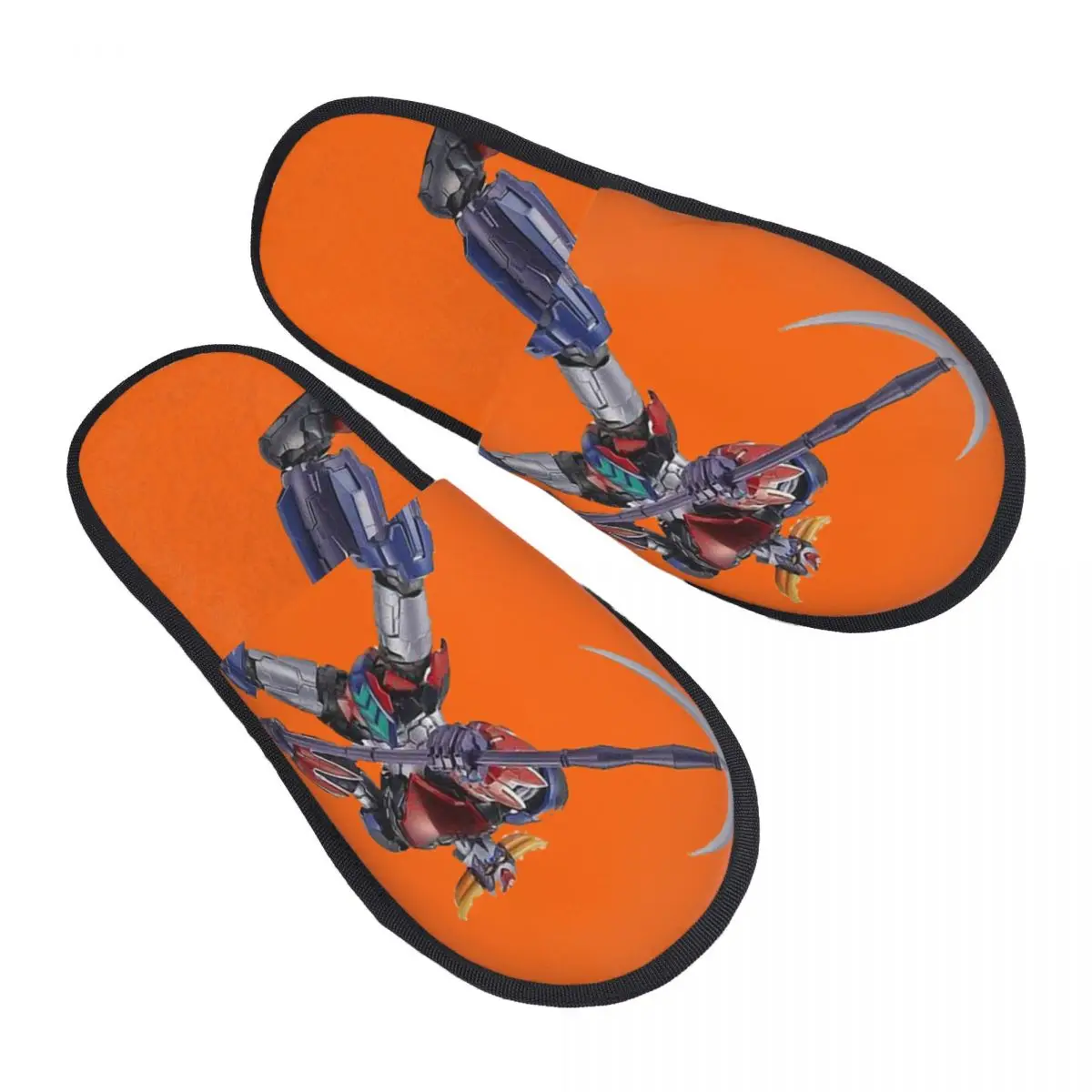 

Goldorak UFO Robot Men Women Furry slippers fashion Home slippers