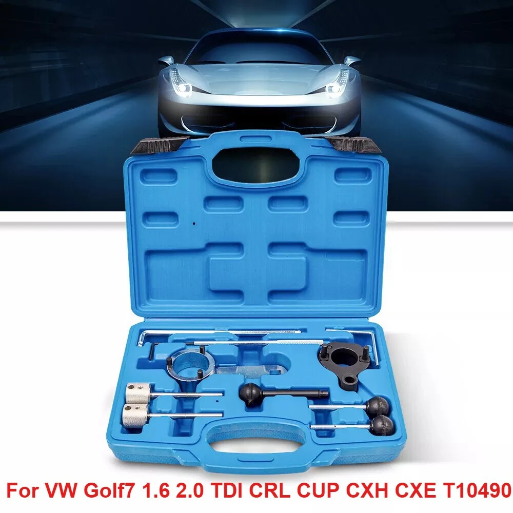 

Инструмент регулировки ремня ГРМ для VW Golf7 1,6 2,0 TDI CRL CUP CXH CXE T10490 Инструмент синхронизации дизельного двигателя Инструменты для авторемонта