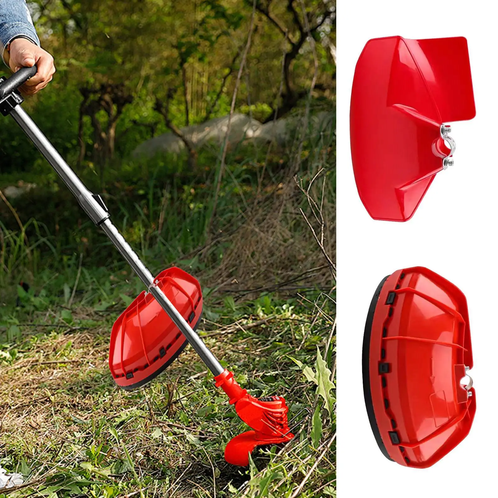 Lawn Mower Protective Covers High Hardness Trimmer Weeder Protective Guard for Irrigators Lawnmowers and Trimmers