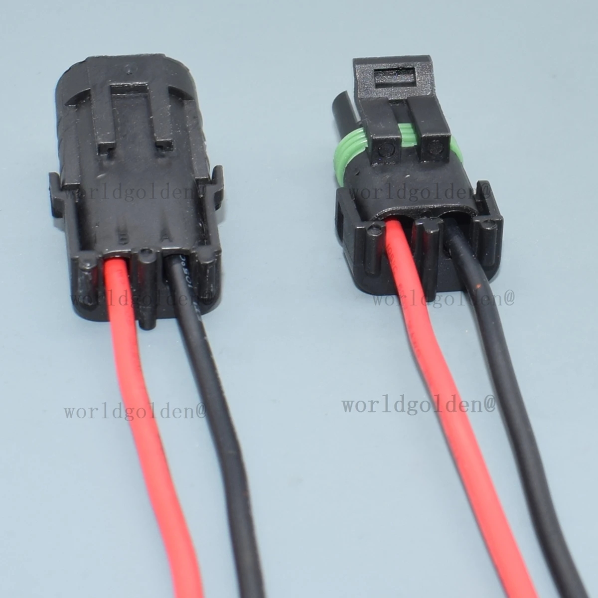 12015792 12010973 2Pin Plug Socket for Car Headlight Fog Light Harness Repair and Wiring Connection