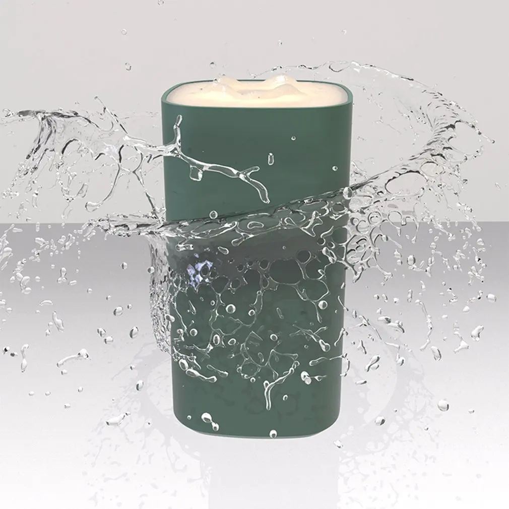 加湿器リング雰囲気小さなランタンスプレー加湿器寝室ハンドヘルドスノーマウンテンナイトライト