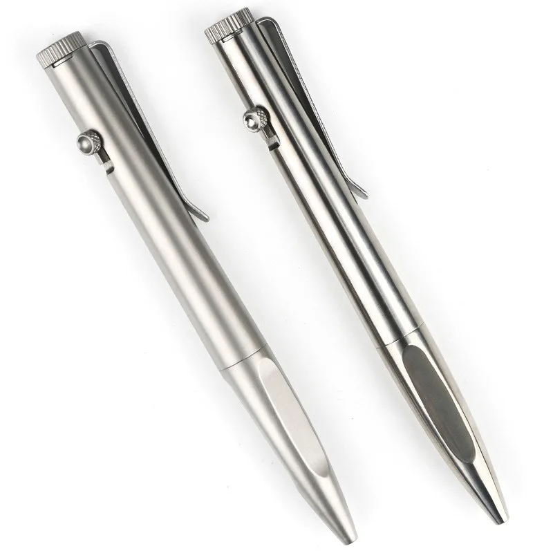 Titanium Alloy Pen G2 Refill Car Window Breaker Multifunctional EDC Tool Portable Men's Gift for Outdoor Camping Survival