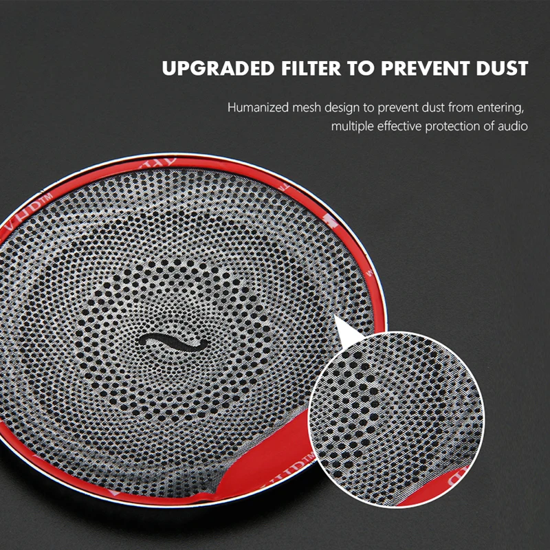 New For Mercedes Benz W205 W213 X253 GLC C E Class E200 Car Door Audio Cover Speaker Decor Loudspeaker Trim Interior Accessories