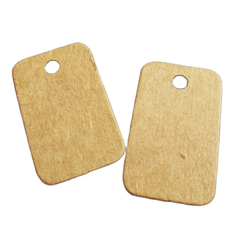 

Wholesale 2x3.3cm blank Hang Tag rectangle shaped with rounded corners for DIY gift favors package decoration - 1000pcs/lot