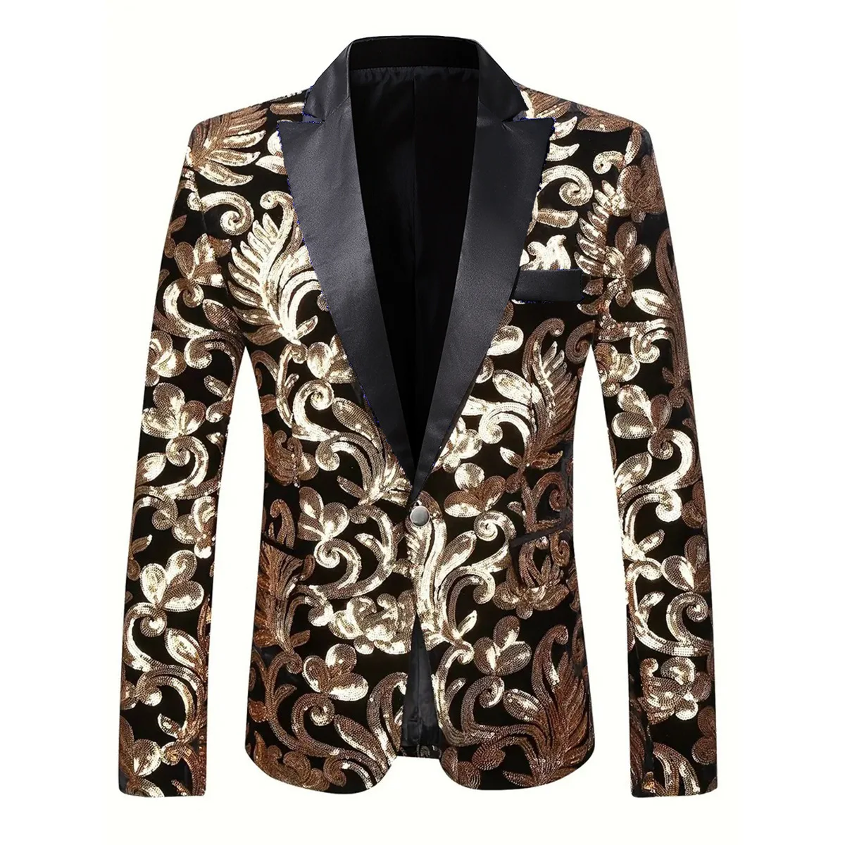 

Новый мужской великолепный блейзер, костюм для выступлений в ночном клубе, DJ-хозяин, банкетный костюм с блестками