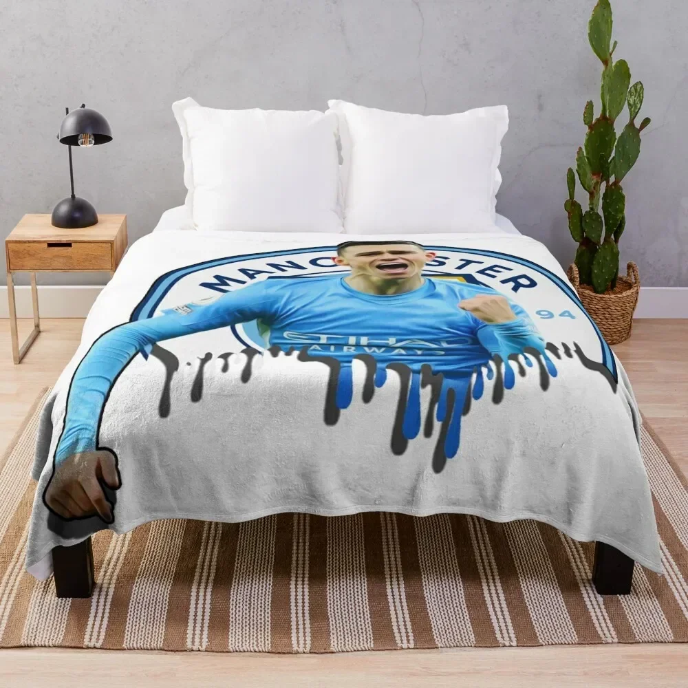 

PHIL FODEN GOAL CELEBRATION Throw Blanket Nap Decorative Beds halloween cosplay anime Blankets