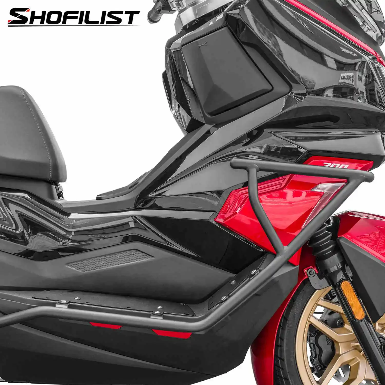 

Fit for SYM HUSKY300 Motocycle Bumper Engine Guard Crash Bar Protection Bumper Guards Buffer Fairing Frame Fuel Tank Protection