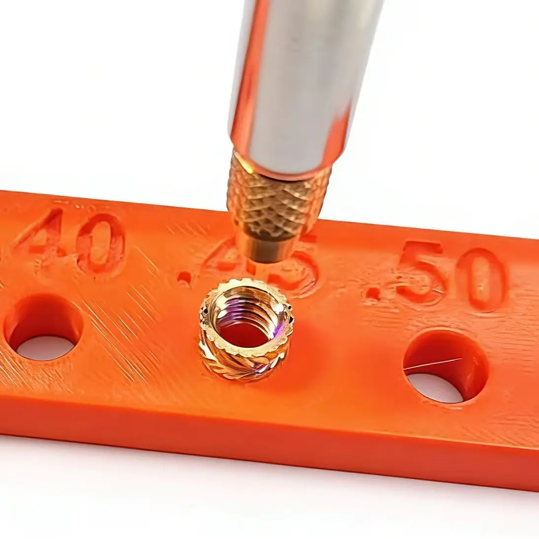 900-200x Brass Threaded Inserts Knurled Embedment Plastic Nuts for Loptop 3D Printer PLA PETG ABS Insert by Ultrasonic or Heat