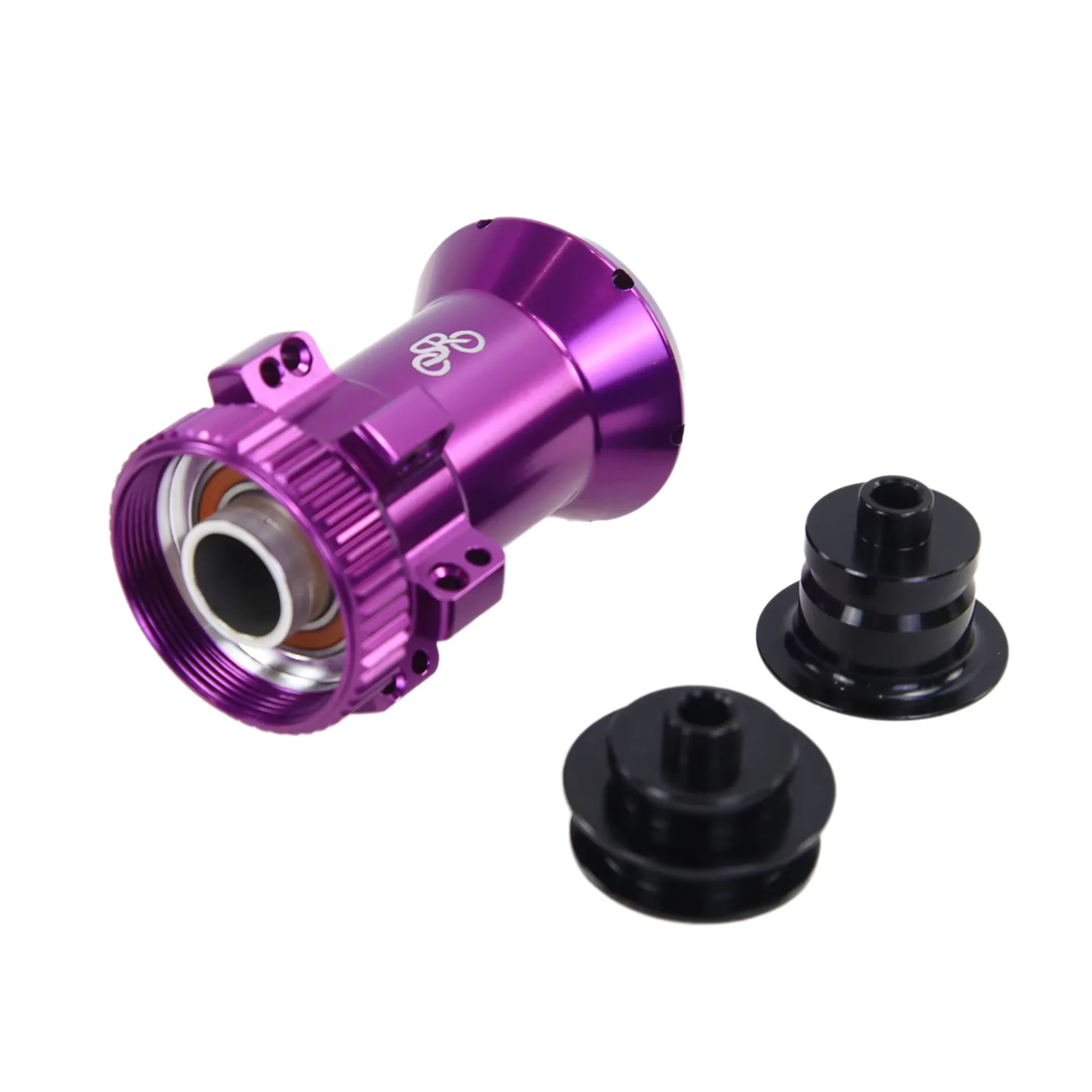 SILVEROCK Bike Disc Brake Hub Front 74mm X 9mm 18H 24H Straight Pull Centerlock for JAVA NEO ACEOFFIX D10 Folding Bike Hubs
