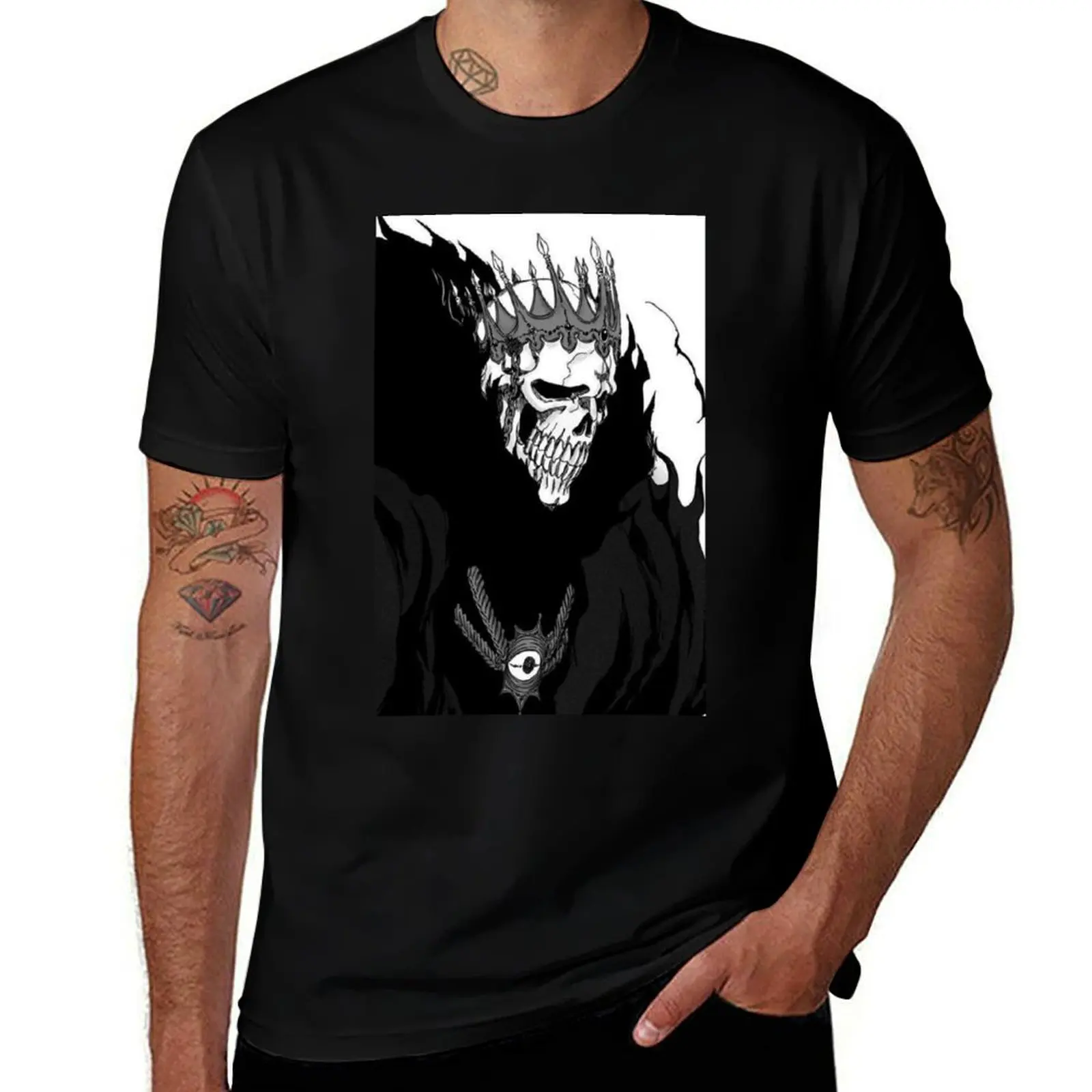 

BLEACH BLACK SOUL T-Shirt gifts for boyfriend custom t shirt Funny t-shirt kawaii clothes oversized t shirt men
