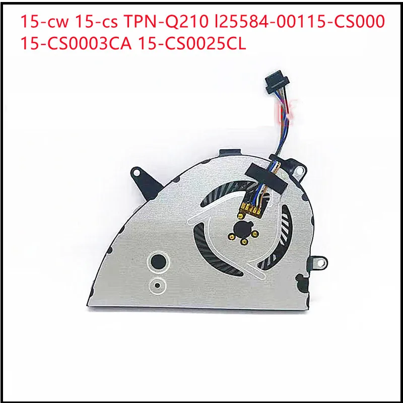 New Laptop CPU Cooling Fan Cooler For HP Pavilion 15-CS 15-cw 15-cs TPN-Q210 l25584-001 15-CS000 15-CS0003CA 15-CS0025CL