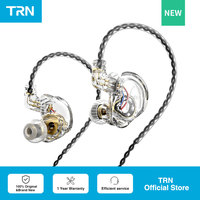 TRN CS4 In Ear Earphone Dynamic DJ Monitor IEM Earbud HIFI Sport Noise Cancelling Headsets TRN ST5 Kirin MT4 MT3 For Xiaomi