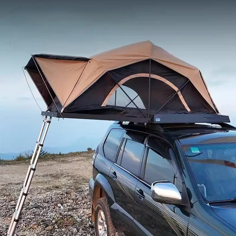 

All aluminum alloy hard shell ultra-thin roof tent waterproof summer off-road vehicle car and travel camping tent