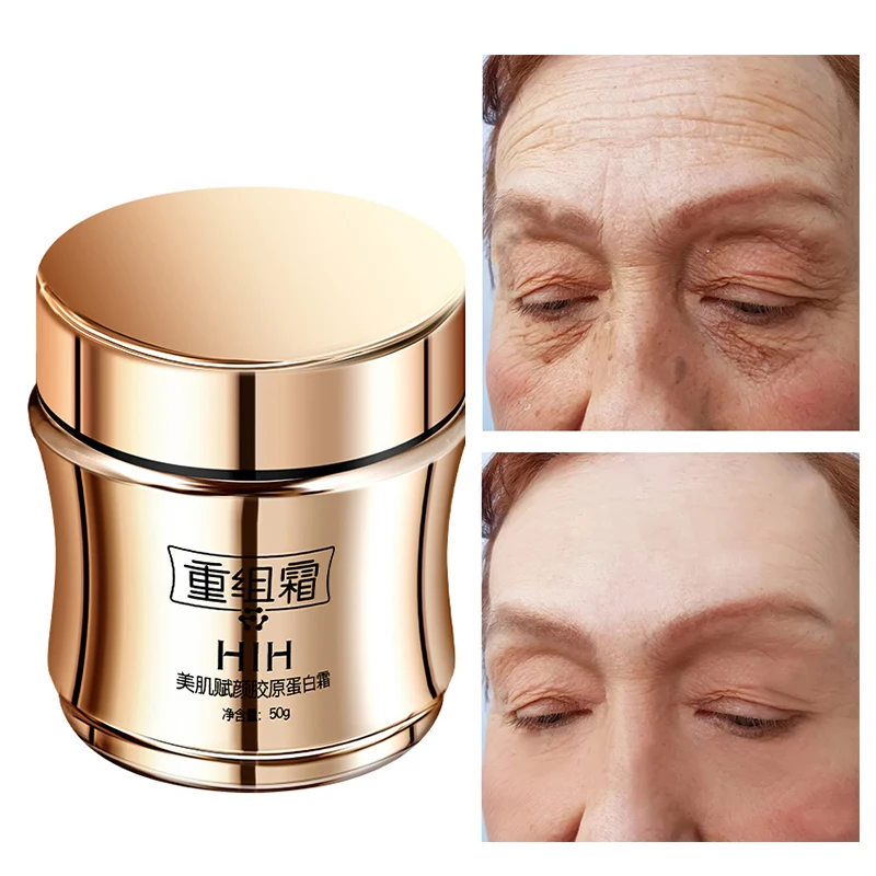 

Collagen Face Cream Reduce Wrinkles Repairing Moisturizing Nourishing Cream Anti-aging Skin Facial Cream Face Skin Care 50g