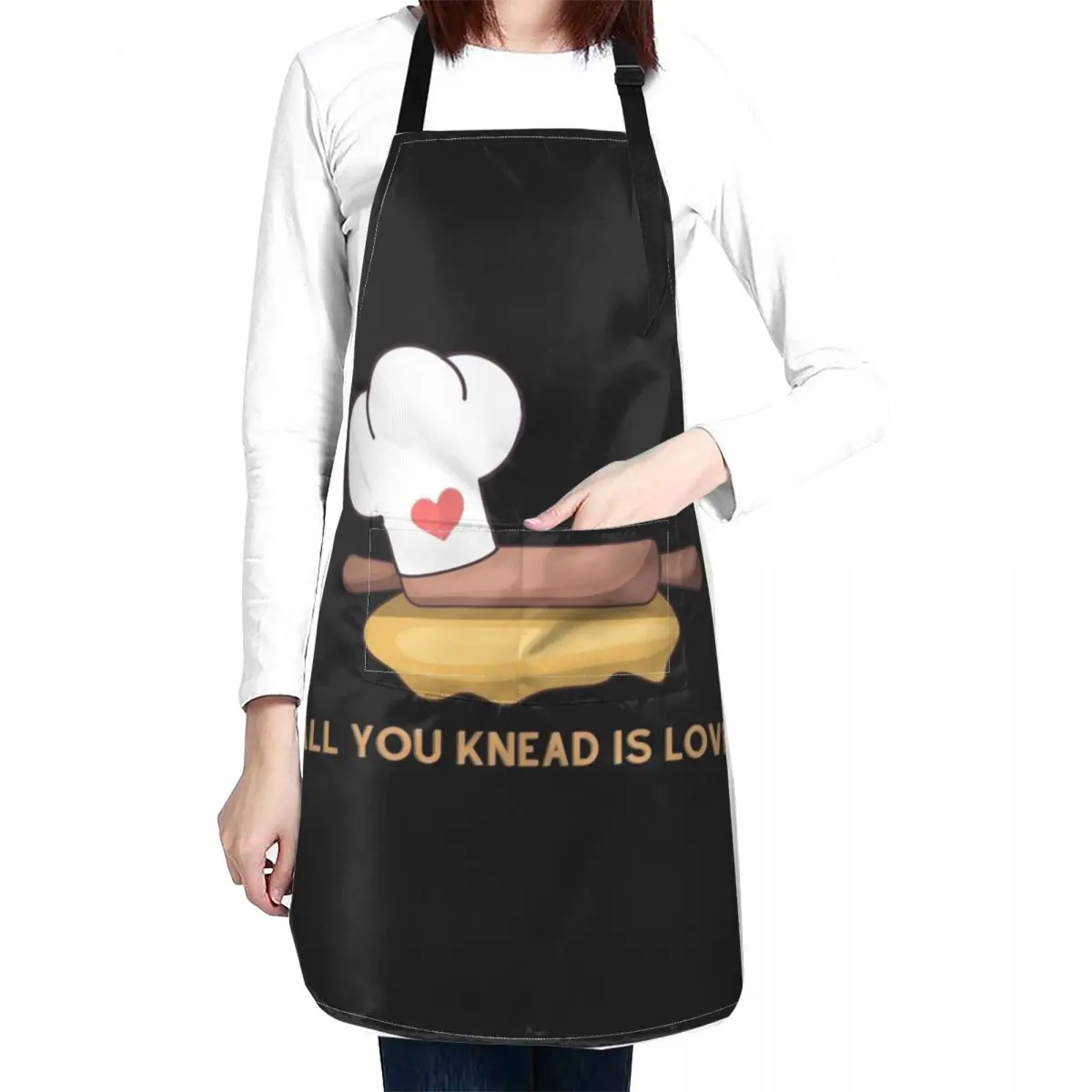 All You Knead Is Love Apron Kitchen barber men For Nail Stylist Kitchen For Men Apron