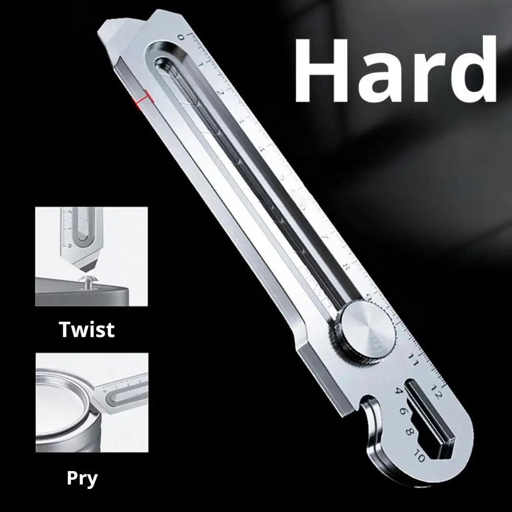 Универсальный резак с поворотным замком Многофункциональный резак с отвертками Прочный набор универсальных резаков из нержавеющей стали для дома