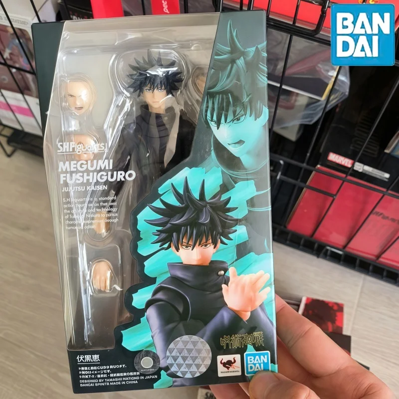 Bandai Original Sh.Figuarts Jujutsu Kaisen Figure Gojo Satoru Itadori Yuji Fushiguro Megumi Kugisaki Nobara Anime Model Toy Gift