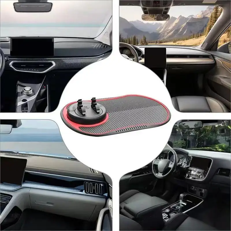 Multi-Functional Car Anti-Slip Mat Auto Phone Holder Non Slip Sticky Anti Slide Dash Phone Mount Silicone Dashboard Car Pad Mat