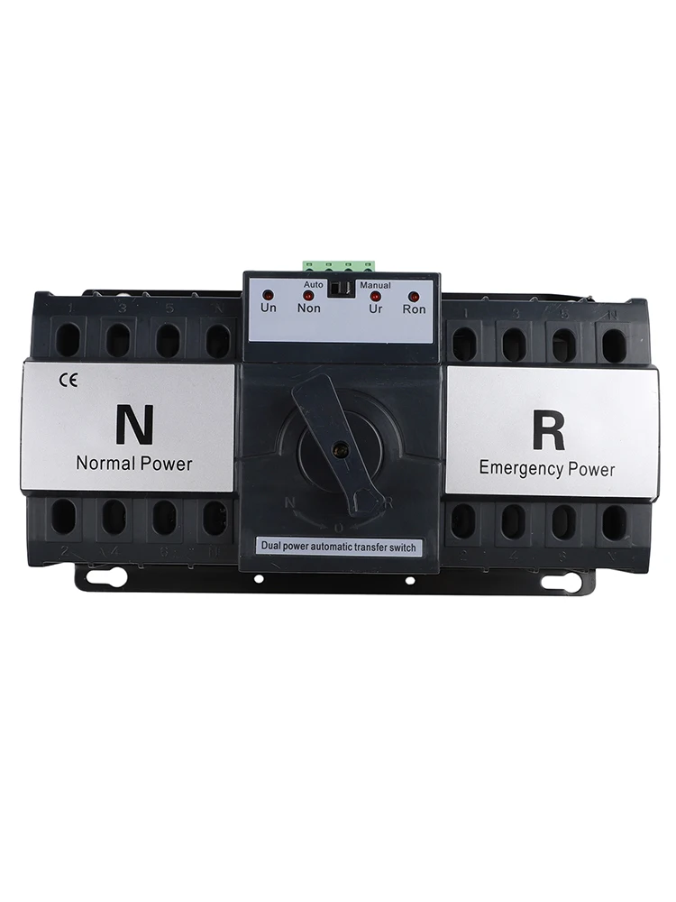 4-Pole Switch 63A Transfer Switch Backup Power Operations Backup Power Handling Flexible Installation Options High Load Capacity