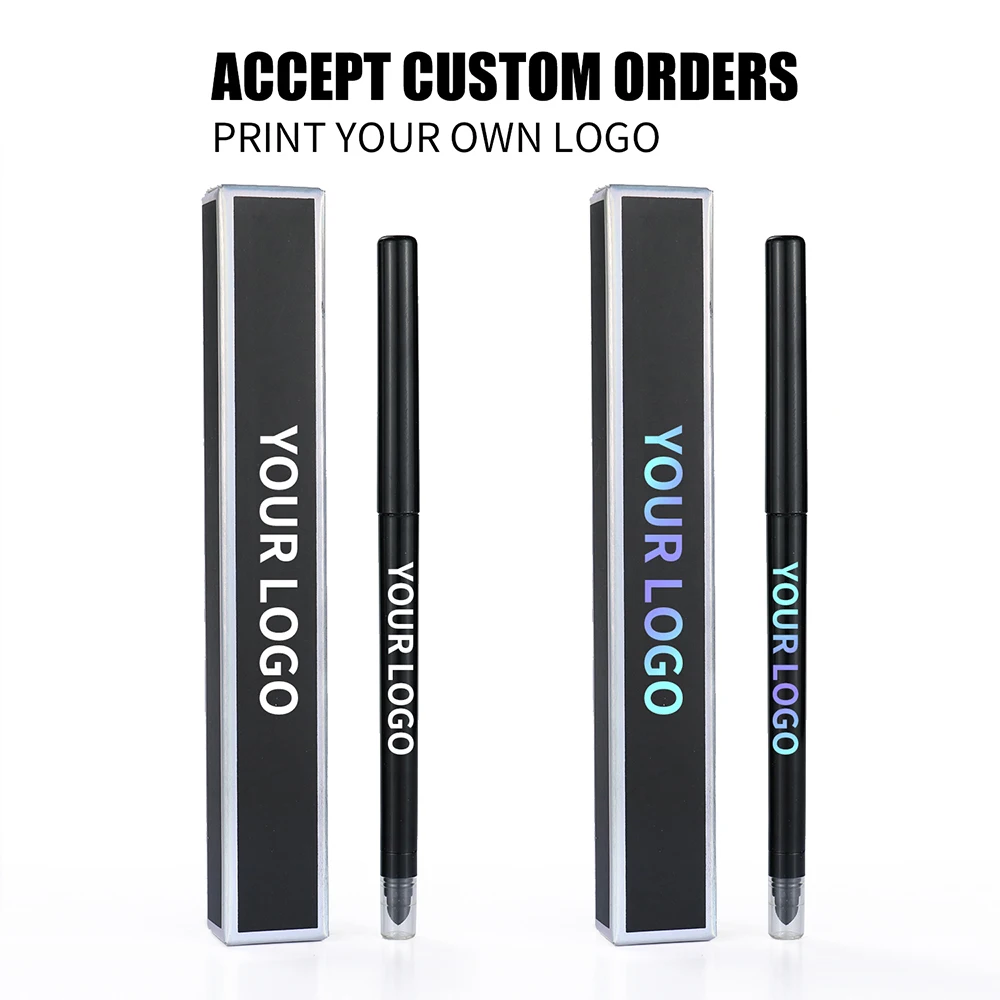 Custom Logo Pearlescent Eyeshadow Eyeliner Pencil 10colors Pigment Brighten Long Lasting Waterproof Shimmer Makeup Cruelty Free