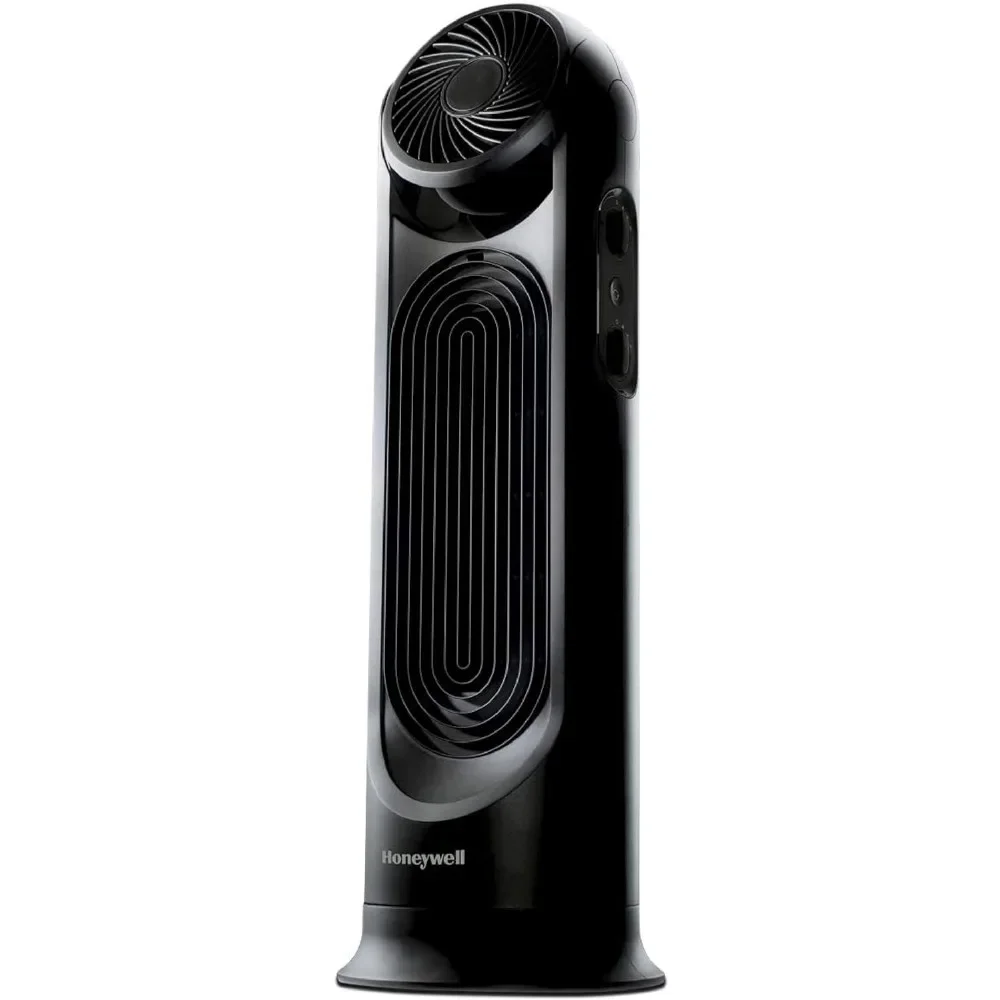 

XMSJ Tower Fan, 2-in-1 Fan with 6 Speeds,Stylish Tower Fan for Home, Room, Bedroom or Home Office - Black