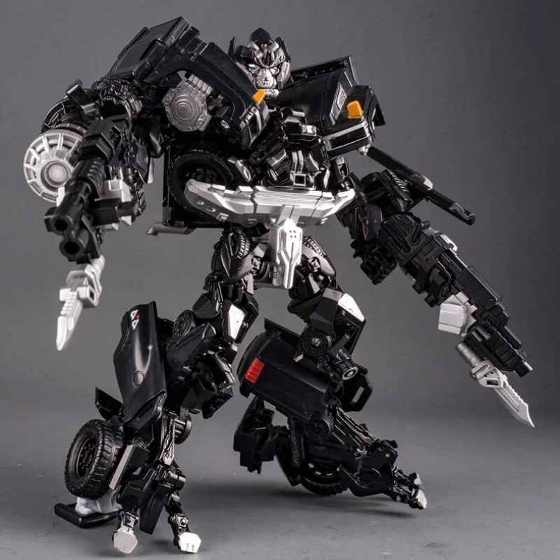 BAIWEI Transformation Toy TW1026 Ironhide Movie SS14 KO Iron Skin Weapon Expert Alloy Robot Model Action Doll Gift