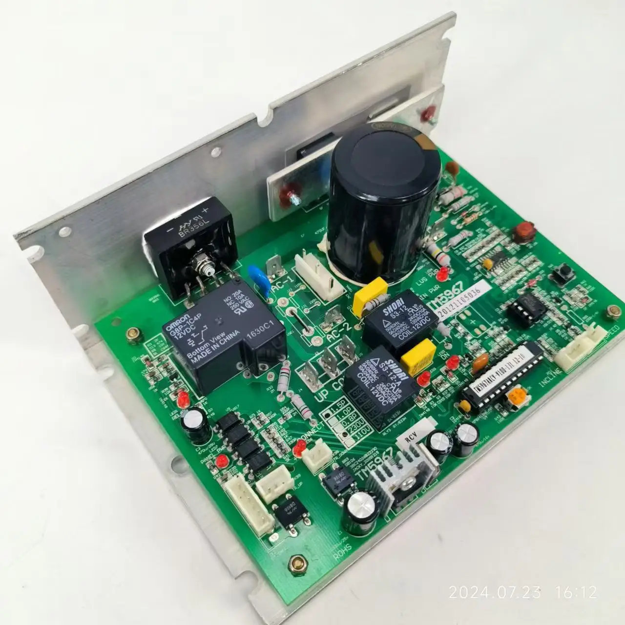 Placa de circuito Original para cinta de correr TM5967, placa de Control, placa de alimentación con versión inclinada