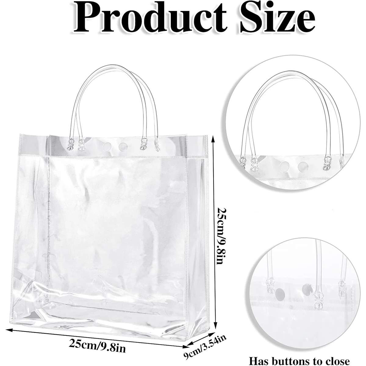 20pcs transparent gift bags, candy bags, Christmas, Halloween, souvenirs, parties, birthday gifts, anniversaries, weddings