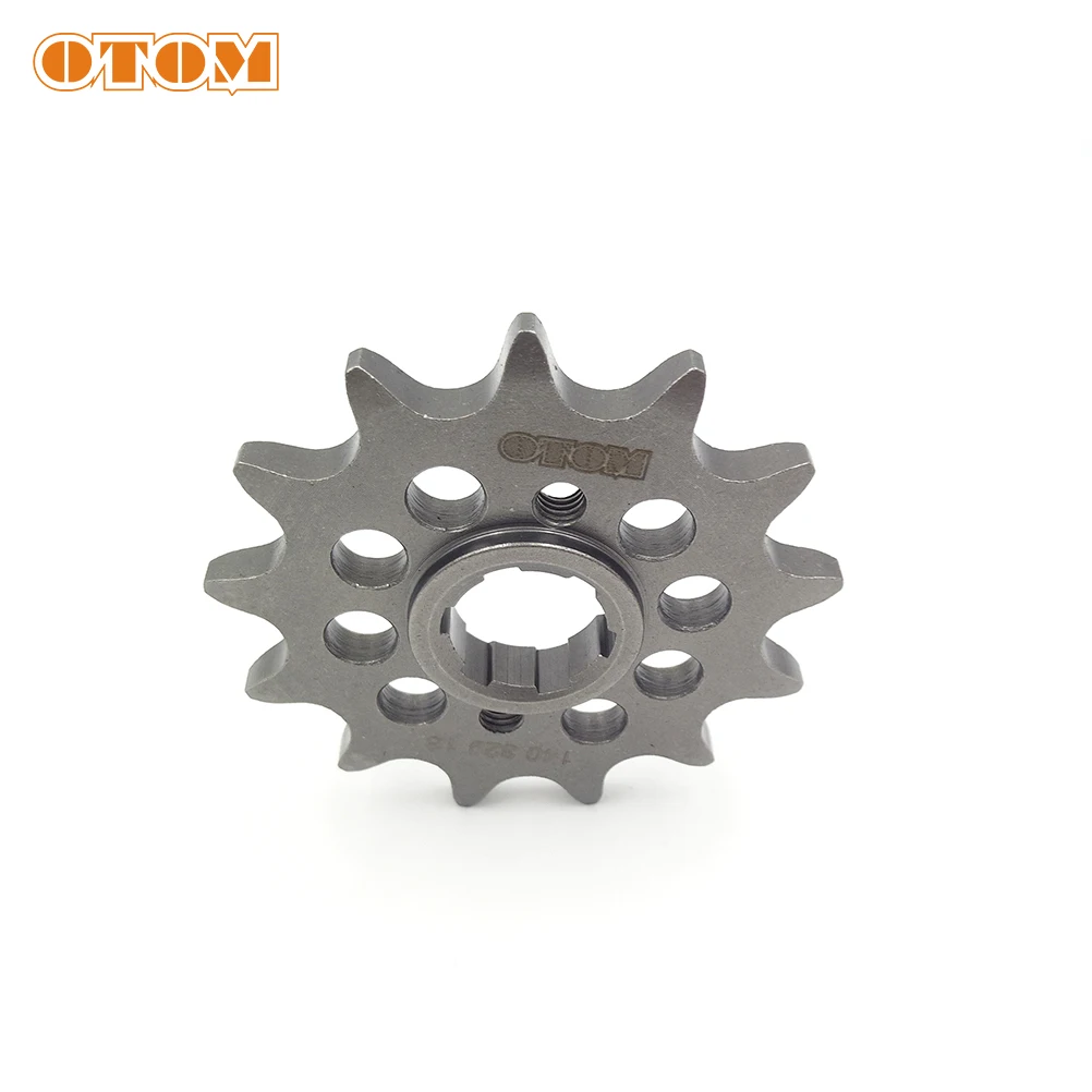 OTOM Motorcycle 520 Chains 13T Front Engine Sprocket Forged Lightweight Cog For ZONGSHEN CB250-F CB250D-G KAYO MOTOLAND AVANTIS