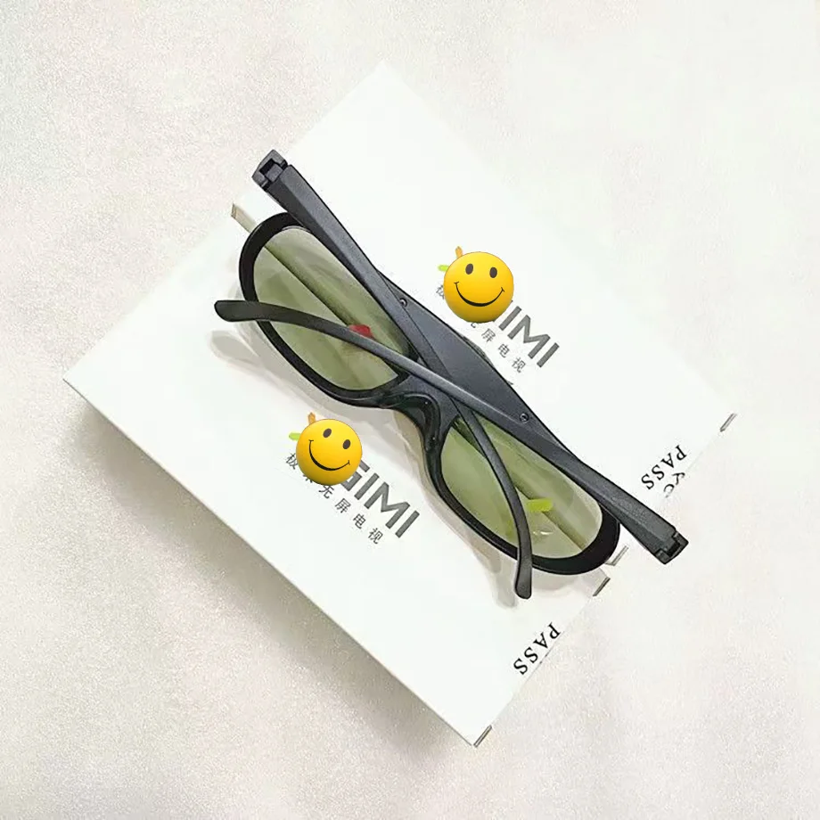 Smartldea نظارات DLP Link القابلة لإعادة الشحن ثلاثية الأبعاد لجميع أجهزة العرض الجاهزة dlp ثلاثية الأبعاد، وجهاز عرض متعدد العلامات التجارية