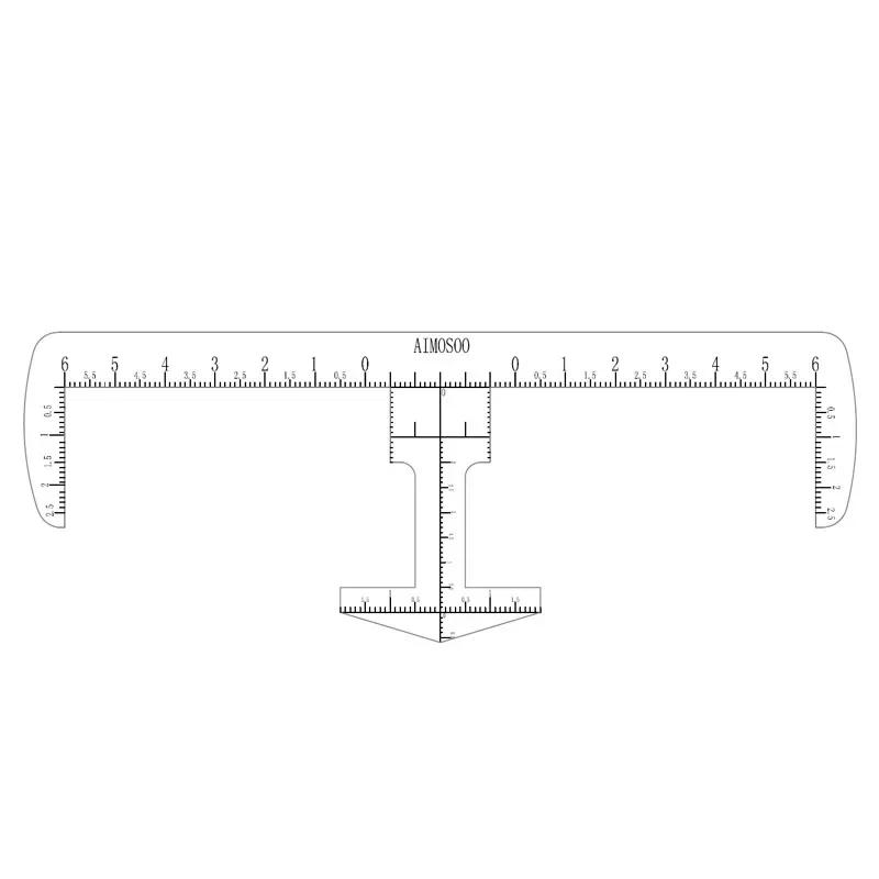 Plantilla de medida para cejas Microblading, pegatina 100 unids/lote, regla de posición para tatuaje de cejas, guía, maquillaje semipermanente, regla para cejas
