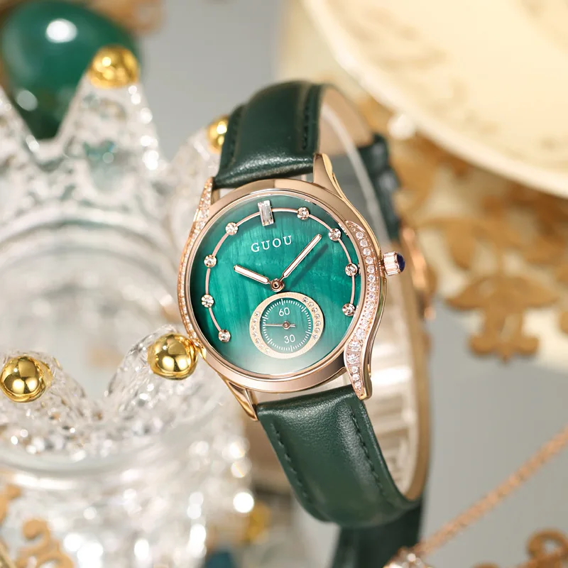 Watches & Accessories: Women'S Fashion Watches, Stylish Quartz Watches With Leather Straps For Girls, Ladies' Accessories