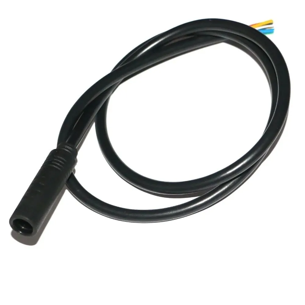 9 Pin Electric Motor Wire Waterproof Copper Electric Scooter Wire Black Lightweight Scooter Motor Wire For Change Bike To E-bike