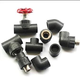 شحن سريع أنبوب بلاستيكي 90 درجة الكوع HDPE تركيبات الأنابيب الكهربائية الطلب بالجملة