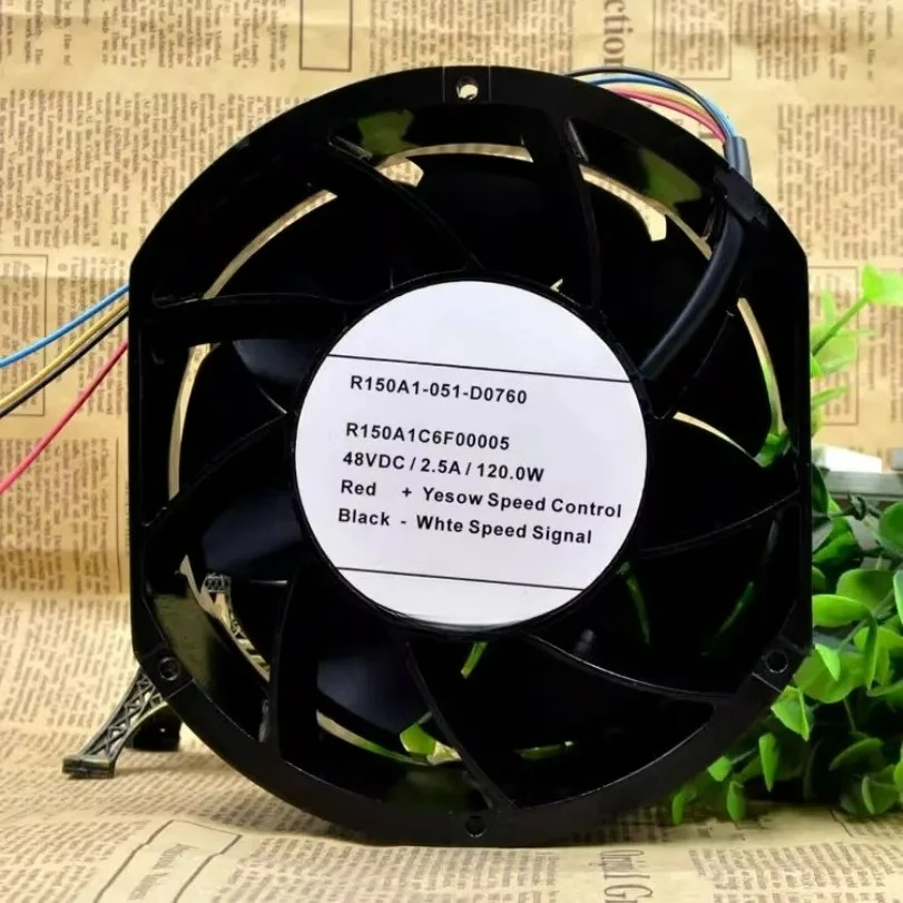 High Speed High Airflow Cooling Fan Heavy Duty Vent Fan For Server Cabinet Industrial Heat Dissipation  （ws004）