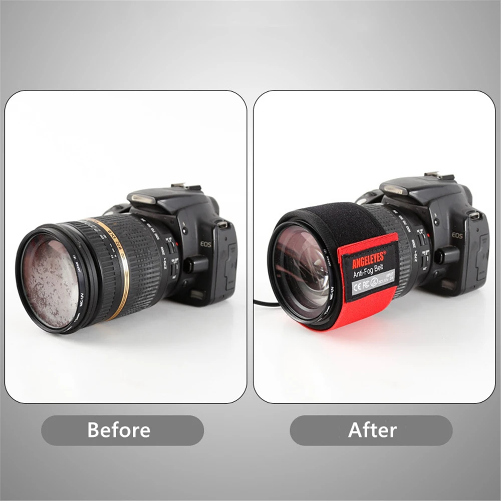 Anti Fog Belt Dew Heater Lens Heater Heating Demister Strap for Telescope/ DSLR Camera