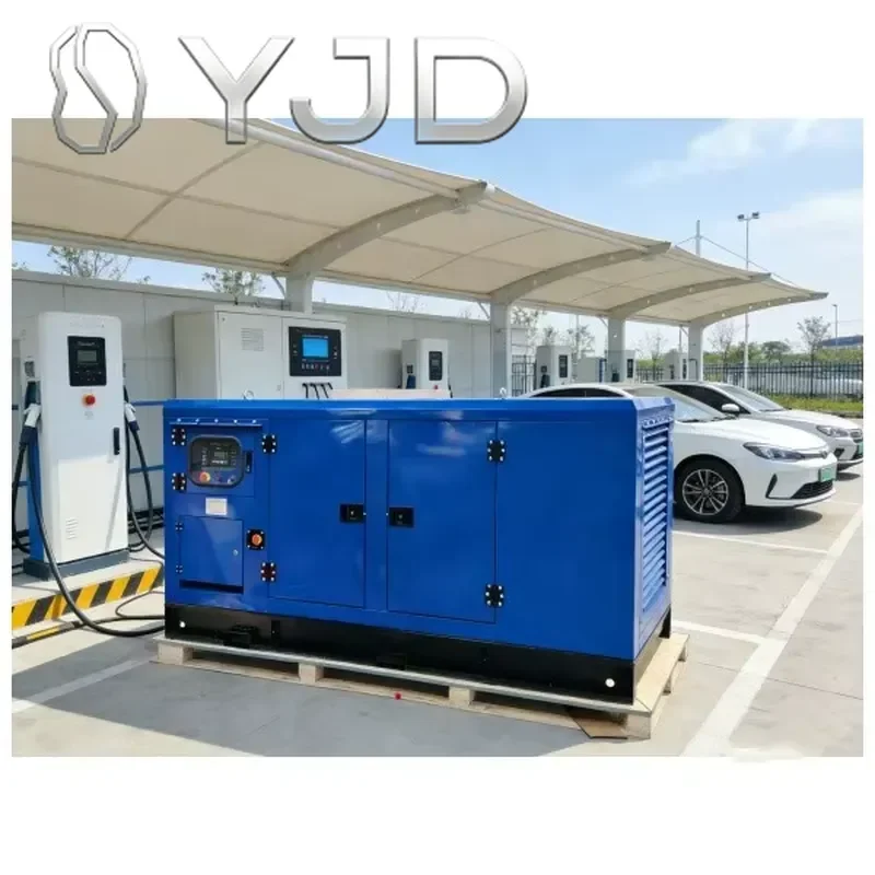 Silent Industrial Diesel Generator Set 20Kva 120Kw 480V Rated Voltage ATS Remote Start 60Hz Container Type 90% Efficiency