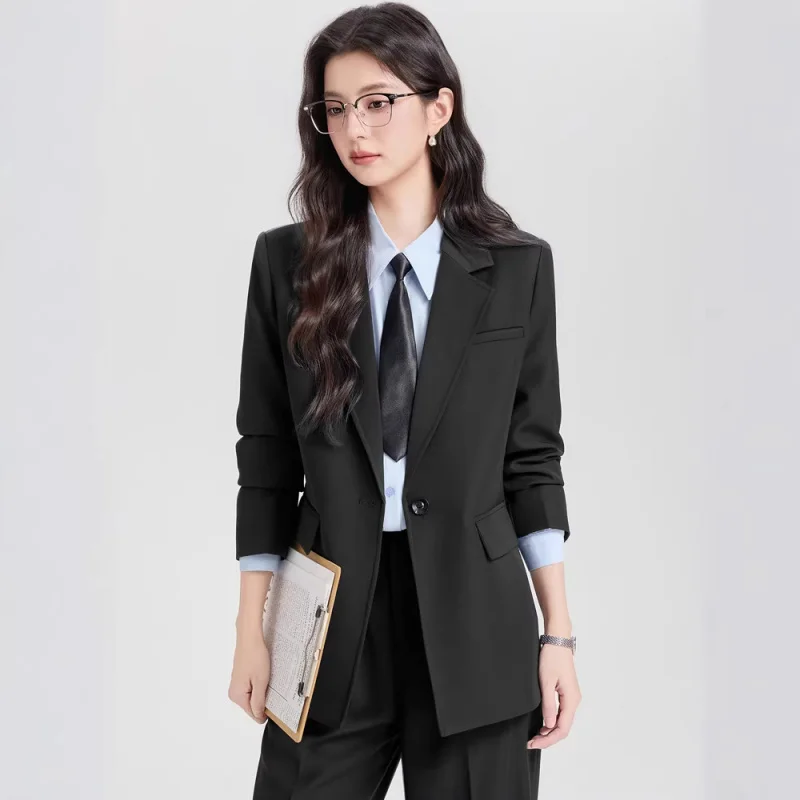 Women's professional business suits2026New Spring High-End Professional Workwear Interview Formal Women's Blazer