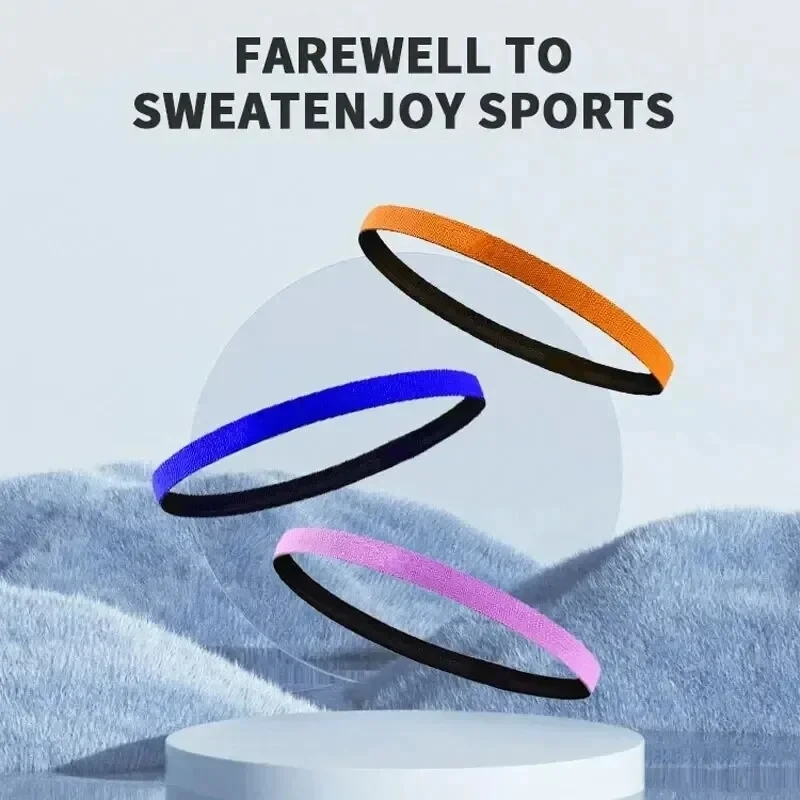 

1PC Red Blue Green Pink Satin Headband for Women Girls Kids Hair Band Solid Color Thin Elastic Hair Hoop Accessories Headpiece