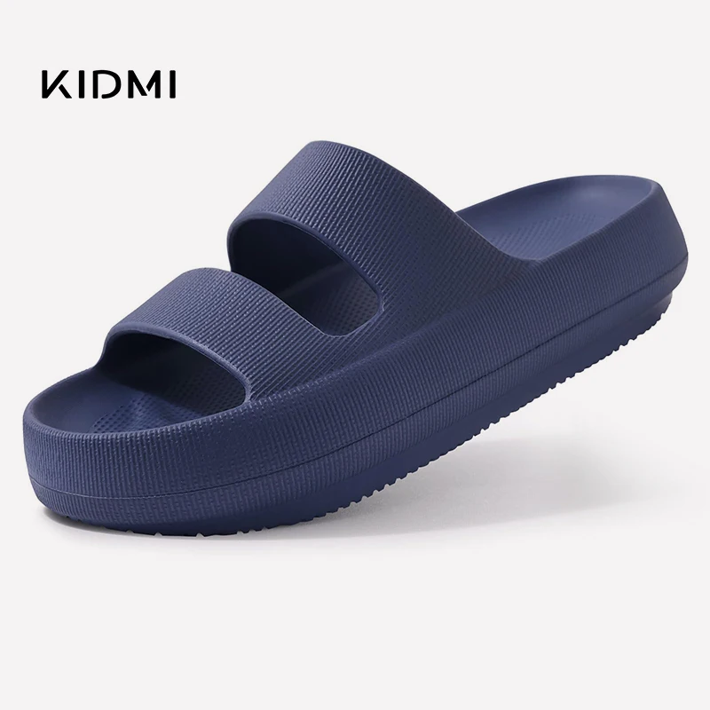 Gacimy Summer Sandals For Women Fashion Minimalist Outdoor Thick Soles Beach Slippers Soft Anti-Slip Indoor Eva Bathroom Slides