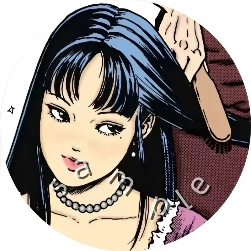 

5 стилей Junji Ito аниме периферийные устройства Kuromi Tomie Pin Коллекционный металлический значок Tomie Itabag аксессуар Fu Jiang булавки игрушки