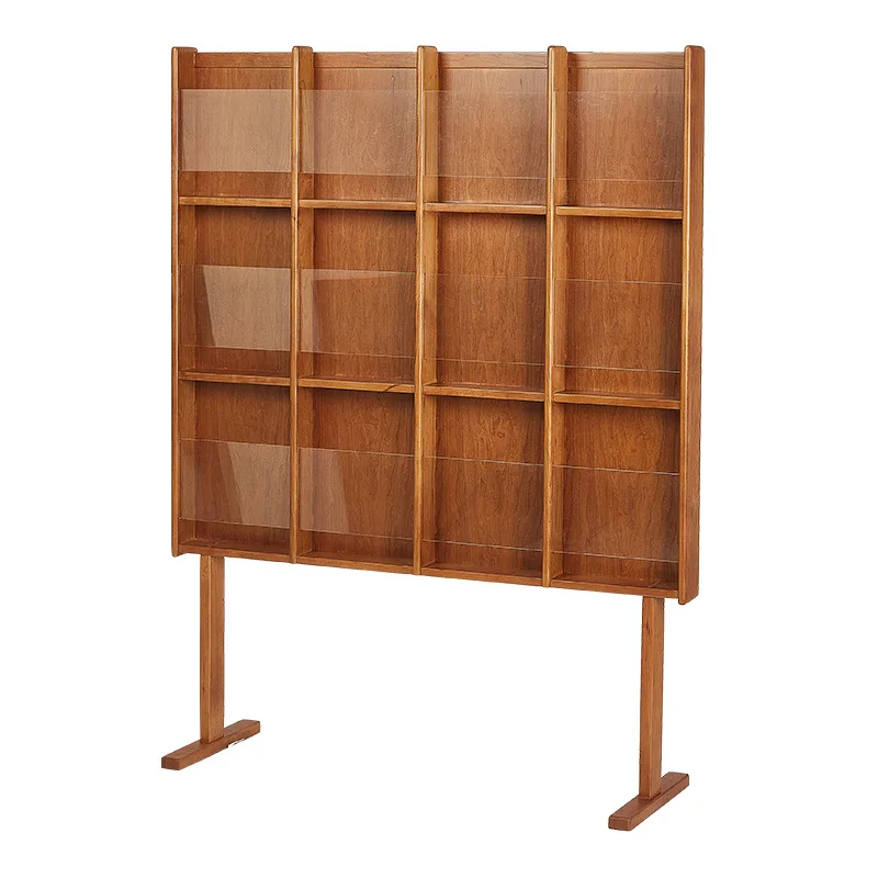 

Medieval, solid wood, floor-to-ceiling bookshelf, Japanese style, reading, display