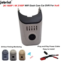 4K Dash Cam Car DVR for Audi A1 A3 A4 A5 A6 A7 A8 Q3 Q5 Q7 TT RS S1 S3 S4 S5 S6 S7 2004-2014 With Humidity Sensor Video Recorder