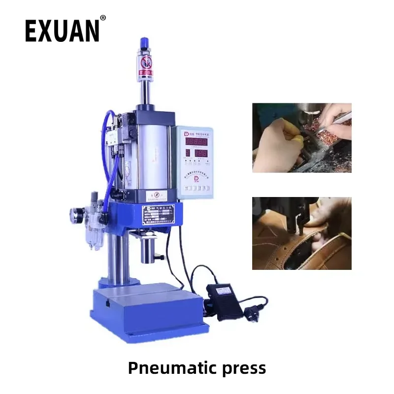 DT-63 Bench Press Small High Precision Riveting Machine Pneumatic Punching Machine 200kg Single Column Riveting Machine