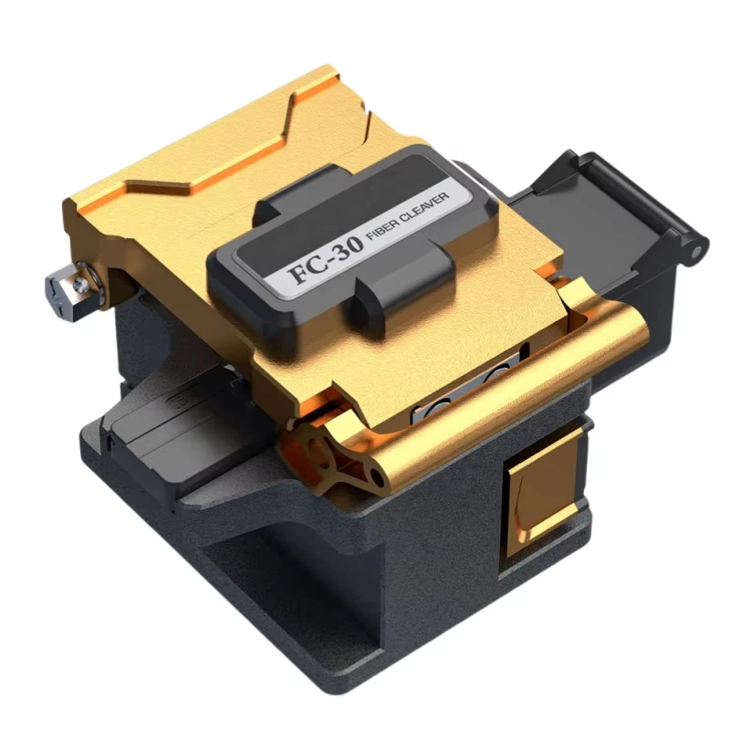 TAWAA  High Precision FC-30 Fiber Cleaver Optical Fiber Tool Tngsten Steel Blade Equipment Compatible with FX39 Fusion Splicer
