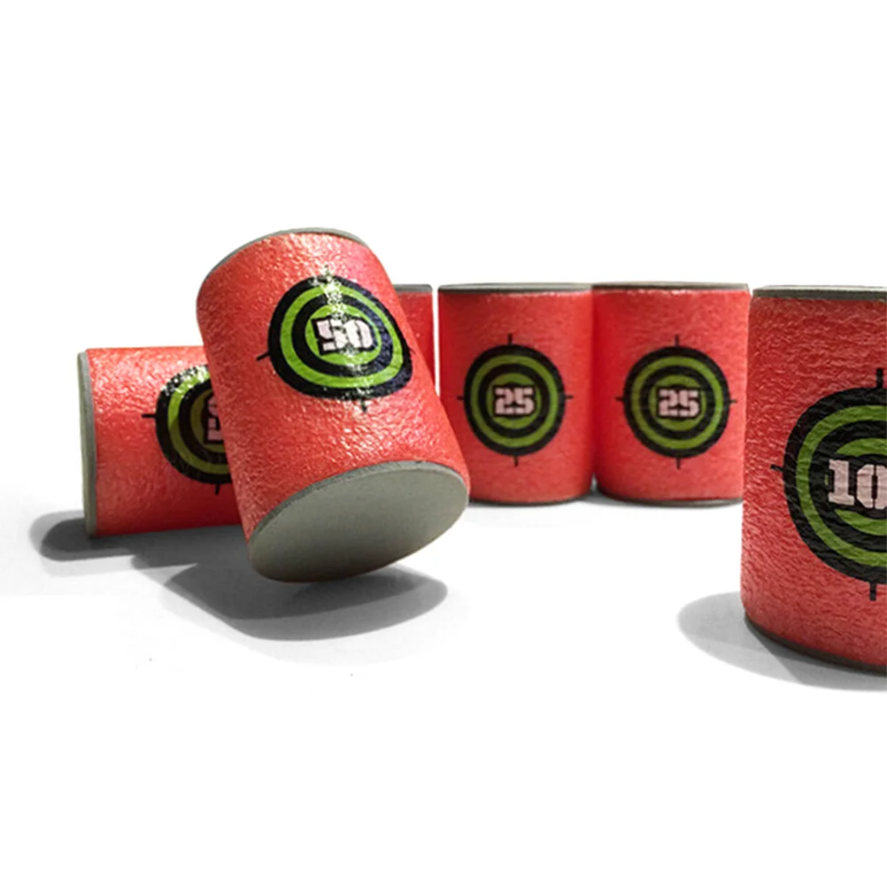 เป้าซ้อมยิง 12 ชิ้น ทำจากวัสดุ EVA เหมาะสำหรับเด็กผู้ชาย เล่นกลางแจ้ง เกมครอบครัวแบบอินเทอร์แอคทีฟ