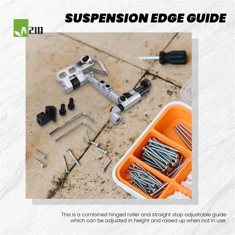 

A21Q -Suspended Edge Guide For Juki Lu-1508 Lu-1510 Industrial Sewing Machin Gb-6 Accessories Parts