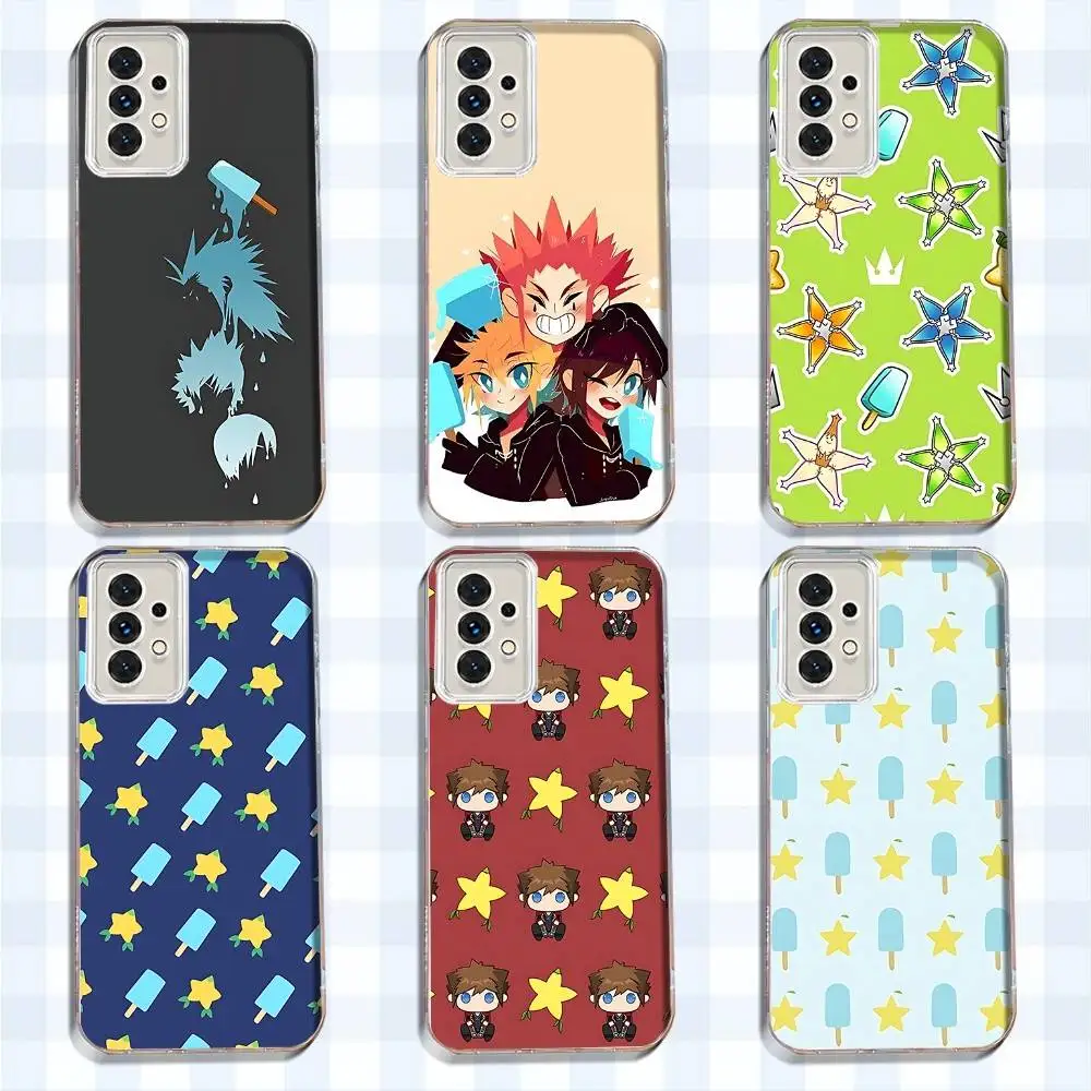 

K-Kingdom Hearts Seasalt Paopu Phone Case For Samsung S30,S25,S24,S23,S21,S22,S20,S10,5G,FE,lite,PIus,Ultra Transparent Cover