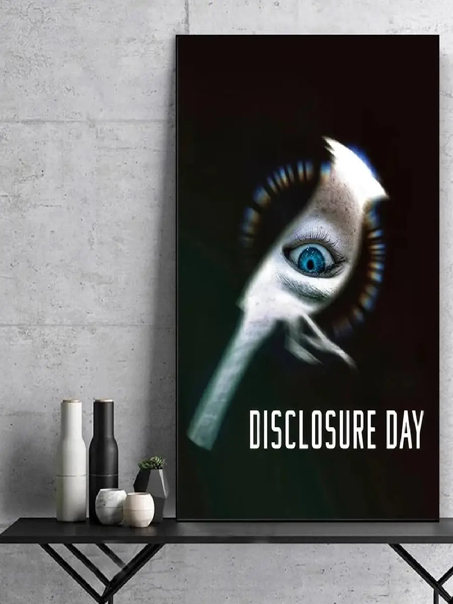 Latest Movies Disclosure Day Poster Scifi Movie Prints Canvas Painting Wall Art for Home Room Decoration