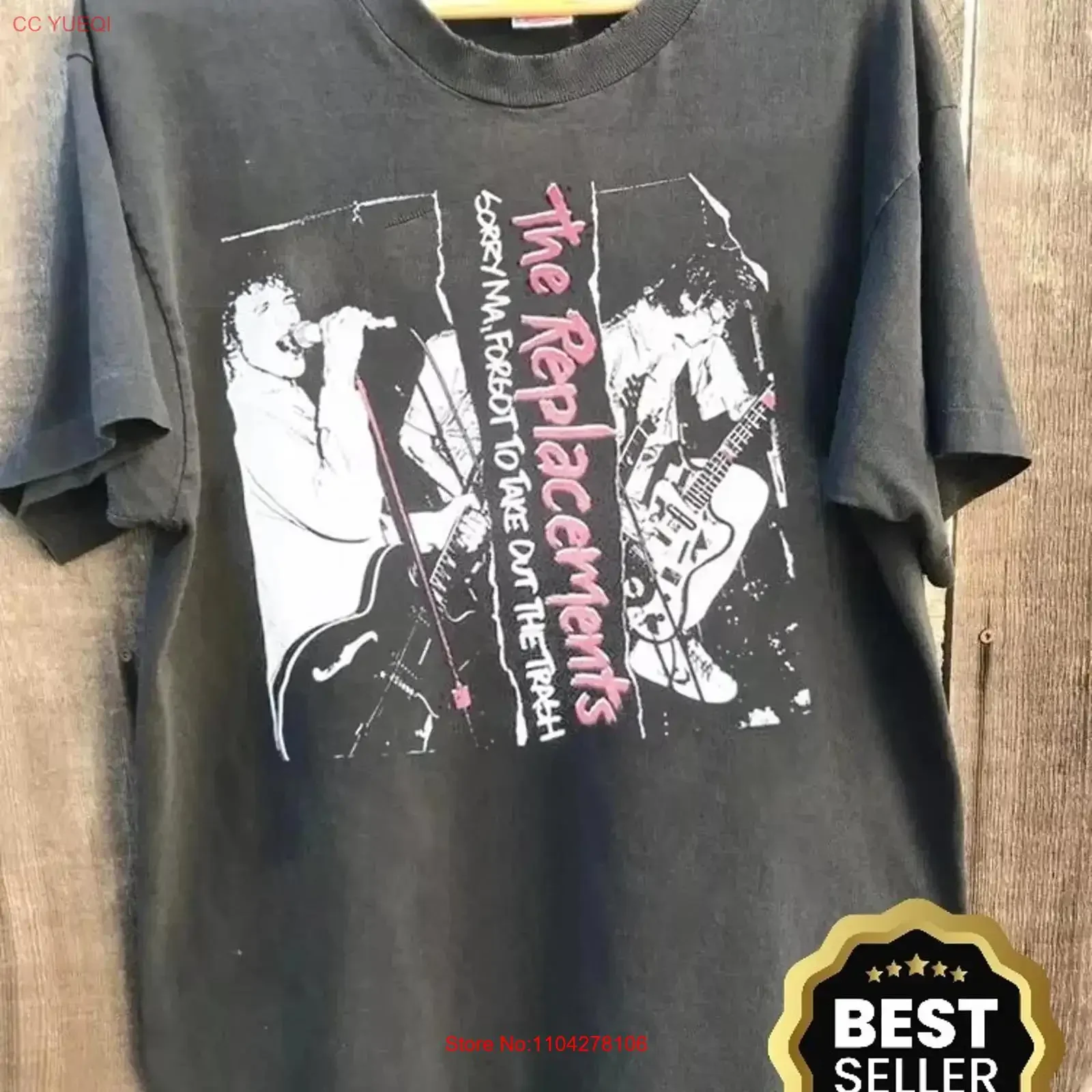 Replacements Band Forgot To Take Out The Trash Adult Cotton T Shirt long or short sleeves vintage Washed fashion Comfortable